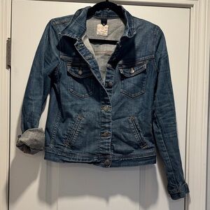 J. Crew Dark Blue Jean Jacket